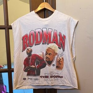 Rodman Cut Off Tee! Men’s xl